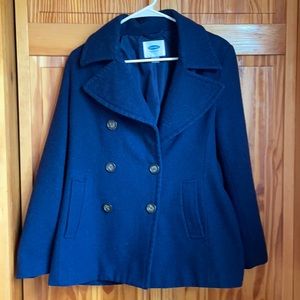 Old Navy pea coat. Navy Blue